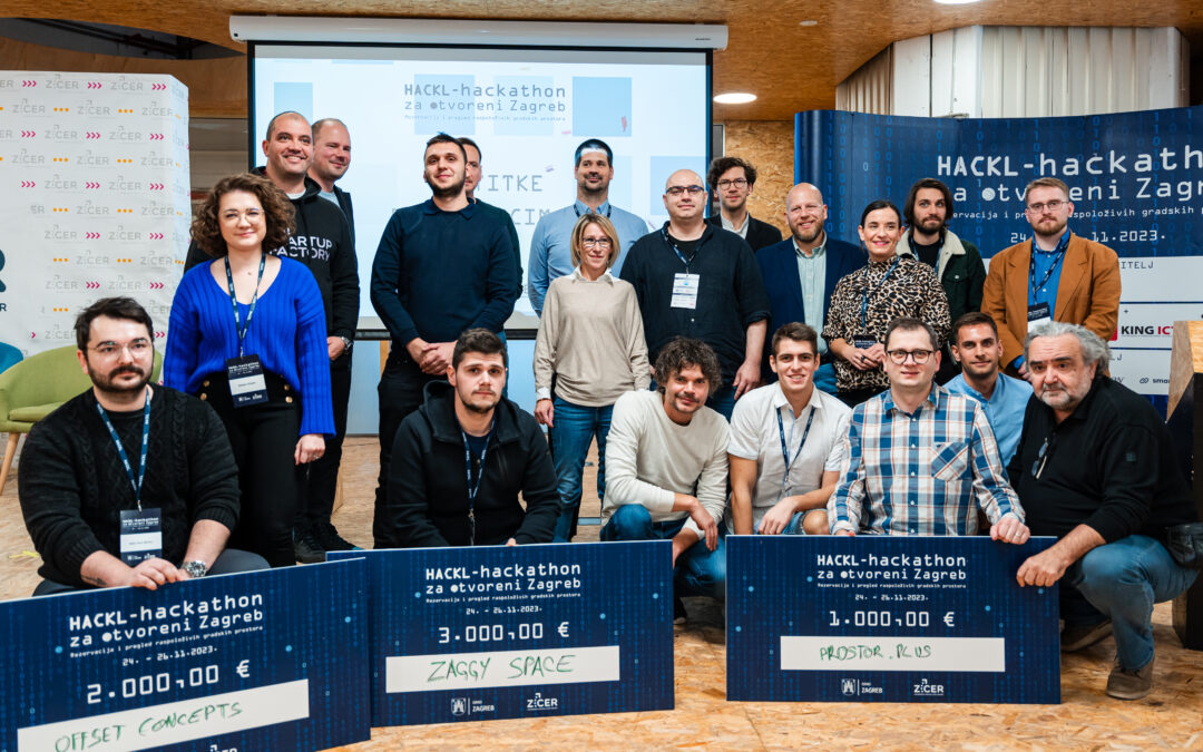 Tko su pobjednici ovogodišnjeg Hackhatona za otvoreni Zagreb?