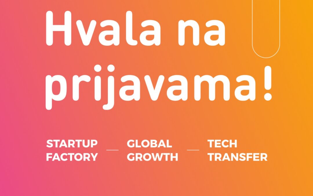 Hvala na prijavama!